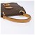 Céline Borsa a mano in tela Macadam CELINE in pelle PVC marrone oro Auth 138386 D'oro - vista 7