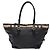 Bolso tote de cuero beige con estampado Nova Check Burberry oro Auth 138125 - vista 2