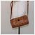 Borsa a Spalla MCM Logogram Vicetos in Pelle PVC Marrone Oro Auth th6240 D'oro - vista 20