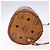 Borsa a Spalla MCM Logogram Vicetos in Pelle PVC Marrone Oro Auth th6240 D'oro - vista 3