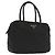 PRADA Borsa a mano in nylon nero argento Auth 137647
