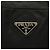 PRADA Borsa a mano in nylon nero argento Auth 137647 - vista 18