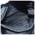 PRADA Borsa a mano in nylon nero argento Auth 137647 - vista 22
