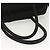 PRADA Borsa a mano in nylon nero argento Auth 137647 - vista 7