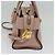 Borsa Miu Miu in pelle 2 in 1 rosa oro Auth 138548 D'oro - vista 4