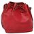 Noe LOUIS VUITTON Borsa a Spalla Petit Noé Epi Rossa M44107 LV Auth th6293 Rosso
