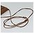 Céline CELINE Borsa a spalla per cellulare Triomphe PVC Nera Auth 138351 Nero - vista 7