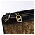 Borsa a Spalla in Tela Trotter Christian Dior Marrone Oro Auth 138805 D'oro - vista 11