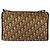 Borsa a Spalla in Tela Trotter Christian Dior Marrone Oro Auth 138805 D'oro - vista 2
