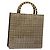 CHANEL Bolso de Mano Cadena Esmalte Beige Oro CC Auth 138791 Dorado