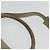 Edge Céline Borsa a mano Trapeze CELINE in pelle e camoscio 2 in 1 beige nero oro Auth bs28736 D'oro - vista 8