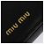 Borsa a mano Miu Miu in pelle 2 in 1 nera e oro Auth 138148 Nero D'oro - vista 20
