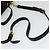 Borsa a mano Miu Miu in pelle 2 in 1 nera e oro Auth 138148 Nero D'oro - vista 8