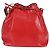 Noe LOUIS VUITTON Borsa a Spalla Petit Noé Epi Rossa M44107 LV Auth 136852 Rosso - vista 13