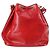 Noe LOUIS VUITTON Borsa a Spalla Petit Noé Epi Rossa M44107 LV Auth 136852 Rosso - vista 2