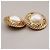 Chanel Vintage Round Chain Clip-On Metal with Faux Pearl Golden - Ansicht 4