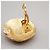 Chanel Vintage CC Round Clip-On Metal Small D'oro - vista 7