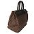 Louis Vuitton Damier Ébène Tela Greenwich PM Marrone - vista 4