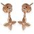 Orecchini Idylle Blossom in oro rosa e diamanti Louis Vuitton - vista 3