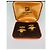 Gemelli Paco Rabanne Logo in Metallo Dorato e Resina Marrone Gold hardware - vista 3