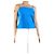 Alice + Olivia Blue satin cami top - size S