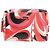Emilio Pucci Borsa da trucco rossa e rosa Rosso