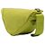 Clutch de muñeca de lona verde Canapa con logo triangular Prada Verde oliva - vista 2