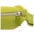 Clutch de muñeca de lona verde Canapa con logo triangular Prada Verde oliva - vista 6