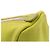 Clutch de muñeca de lona verde Canapa con logo triangular Prada Verde oliva - vista 7