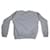 Céline Triomphe Grauer Pullover mit rotem Logo  - Ansicht 2