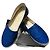 Espadrillas Chanel in pelle blu