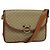 Céline Borsa a Spalla in Tela Macadam CELINE PVC Beige Oro Auth 136803 D'oro