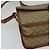Céline Borsa a Spalla in Tela Macadam CELINE PVC Beige Oro Auth 136803 D'oro - vista 9