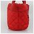 CHANEL Borsa a Mano Coco Cocoon Nylon Rossa Argento CC Auth 138367 Rosso - vista 3