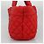 CHANEL Borsa a Mano Coco Cocoon Nylon Rossa Argento CC Auth 138367 Rosso - vista 4