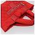CHANEL Borsa a Mano Coco Cocoon Nylon Rossa Argento CC Auth 138367 Rosso - vista 6