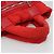 CHANEL Borsa a Mano Coco Cocoon Nylon Rossa Argento CC Auth 138367 Rosso - vista 7