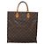 LOUIS VUITTON Borsa Sac Plat Monogram M51140 LV Auth 138172 Monogramma - vista 2