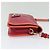 LOEWE Borsa a Spalla Ines Pelle Rosa Argento Auth 138557 - vista 4