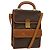 Céline Borsa a Spalla in Tela Macadam CELINE in Pelle PVC Marrone Oro Auth bs28466 D'oro