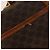 Céline Borsa a Spalla in Tela Macadam CELINE in Pelle PVC Marrone Oro Auth bs28466 D'oro - vista 10