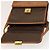 Céline Borsa a Spalla in Tela Macadam CELINE in Pelle PVC Marrone Oro Auth bs28466 D'oro - vista 22