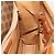Céline Borsa a Spalla in Tela Macadam CELINE in Pelle PVC Marrone Oro Auth bs28466 D'oro - vista 24