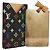 LOUIS VUITTON Multicolor Etui Miroir Hand Mirror Black M92651 LV Auth 137389