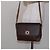 Céline Borsa a Spalla in Tela Macadam CELINE in Pelle PVC Marrone Oro Auth 139442 D'oro - vista 22