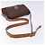 Céline Borsa a Spalla in Tela Macadam CELINE in Pelle PVC Marrone Oro Auth 139442 D'oro - vista 7