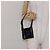 Borsa a mano Gancini in pelle nera e argento di Salvatore Ferragamo Auth 137178 Nero - vista 22