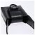 Borsa a mano Gancini in pelle nera e argento di Salvatore Ferragamo Auth 137178 Nero - vista 6