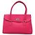 Borsa a Spalla LOEWE in Pelle Rosa Argento Autentica 138559 - vista 13