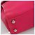 Borsa a Spalla LOEWE in Pelle Rosa Argento Autentica 138559 - vista 14
